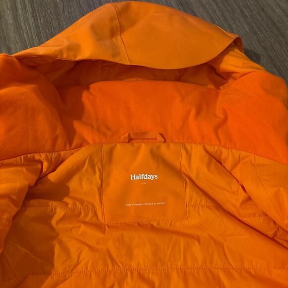 NWT Halfdays Lawrence Jacket Flame Women’s Large winter insulated waterproof ski - Picture 10 of 12